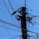 stalp curent cabluri electrice electricitate